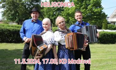 Koncert skupiny Heligonica, Modrová