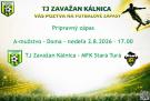 TJ Zavažan Kálnica Vás, pozvánka futbal